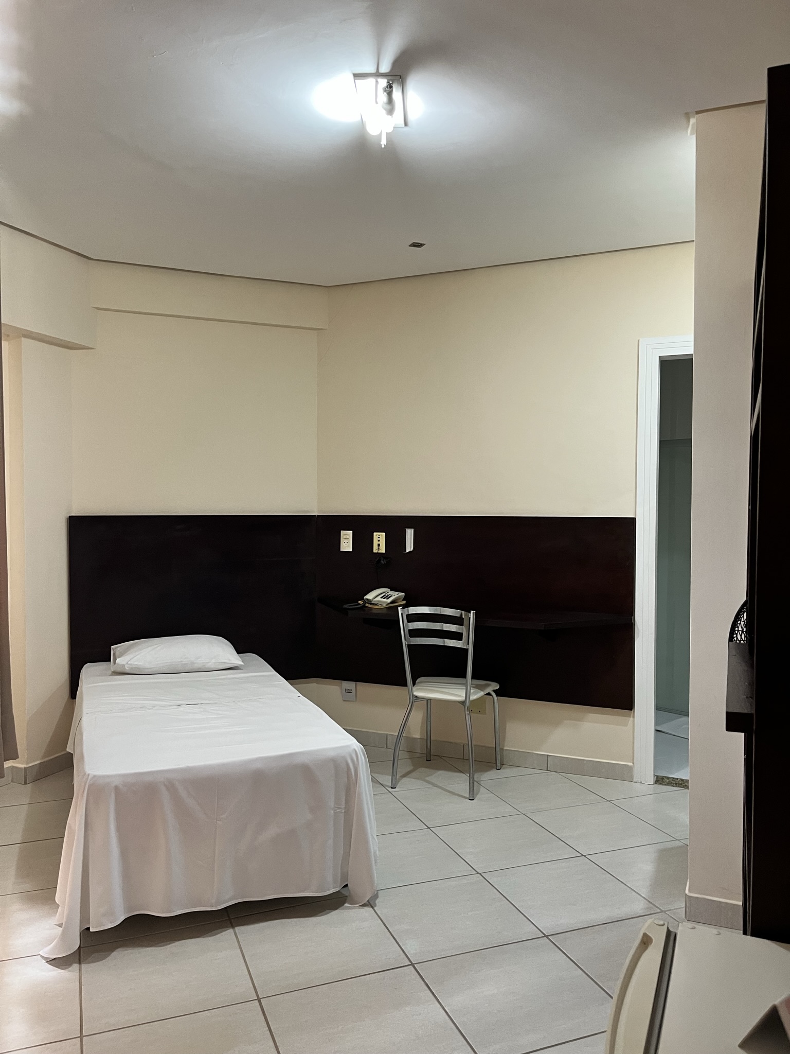 solteiro ventilador (1) Hotel em Lavras<br />
Acomodações